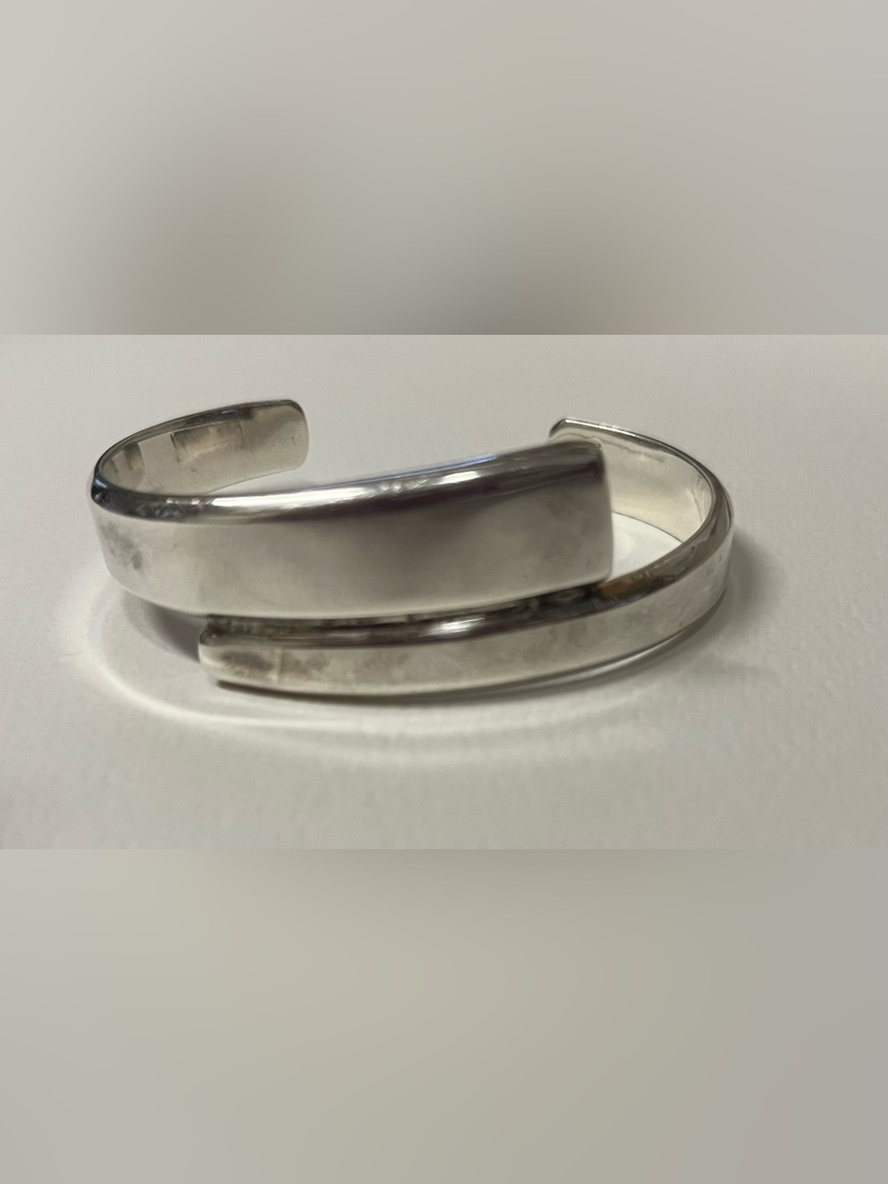 Mexican Sterling BraceletPolished Cuff Bracelet